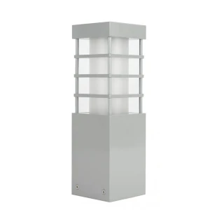 RADO II Srebrny wys. 25cm. Lampa ogrodowa stojąca RADO II 3 AL