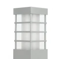 Lampa ogrodowa stojąca RADO II Srebrny wys. 25cm. RADO II 3 AL  5907632910729 lampynox noxbox www.lampynox.pl 2.jpg