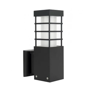 RADO II Czarny Kinkiet zewnętrzny RADO II K BL