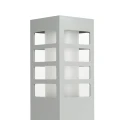 Lampa ogrodowa stojąca RADO III Srebrny wys. 75cm. SU-MA RADO III 1 AL  5907632910781 lampynox noxbox www.lampynox.pl 2.jpg