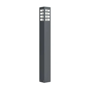 RADO III Ciemny popiel wys. 75cm. Lampa ogrodowa stojąca RADO III 1 DG