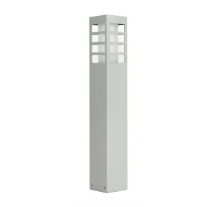 RADO III Srebrny wys. 50cm. Lampa ogrodowa stojąca RADO III 2 AL