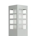 Lampa ogrodowa stojąca RADO III Srebrny wys. 50cm. RADO III 2 AL  5907632910811 lampynox noxbox www.lampynox.pl 2.jpg