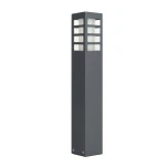 RADO III Ciemny popiel wys. 50cm. Lampa ogrodowa stojąca RADO III 2 DG