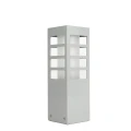 Lampa ogrodowa stojąca RADO III Srebrny wys. 25cm. SU-MA RADO III 3 AL  5907632910842 lampynox noxbox www.lampynox.pl 1.jpg