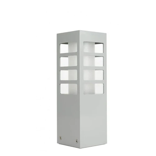 Lampa ogrodowa stojąca RADO III Srebrny wys. 25cm. SU-MA RADO III 3 AL  5907632910842 lampynox noxbox www.lampynox.pl 1.jpg