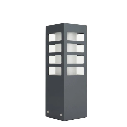 Lampa ogrodowa stojąca RADO III Ciemny popiel wys. 25cm. SU-MA RADO III 3 DG  5907632910866 lampynox noxbox www.lampynox.pl 1.jpg