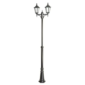 Retro Classic wys. regulowana 195-295cm. Latarnia ogrodowa podwójna OGMWN 2