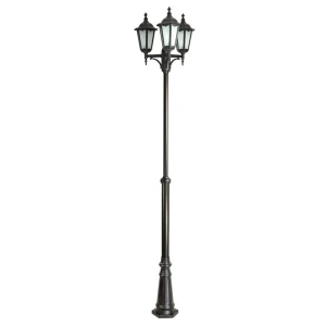 Retro Classic wys. regulowana 195-295cm. Latarnia ogrodowa potrójna OGMWN 3