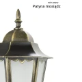 Lampa ogrodowa stojąca Retro Classic II wys. 52cm. E27 IP43 SU-MA K 40111H  5908310062419 lampynox noxbox www.lampynox.pl 4.jpg