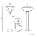 Lampa ogrodowa stojąca TEO 3 E27 wys. 69cm. SU-MA 5908310062280 lampynox noxbox www.lampynox.pl 4.jpg
