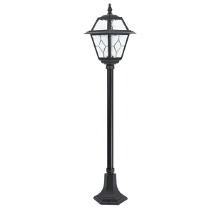 Witraż wys. 110cm. Lampa ogrodowa stojąca K 5002/2/N