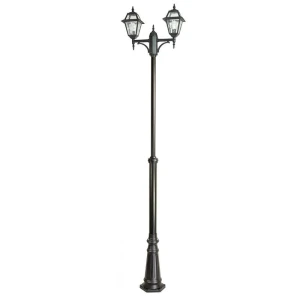 Witraż wys. regulowana 185-285cm. Latarnia ogrodowa podwójna OGMWN 2 N