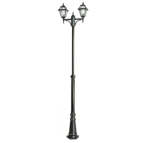 Latarnia ogrodowa podwójna Witraż wys. regulowana 185-285cm. SU-MA OGMWN 2 N  5907632911313 lampynox noxbox www.lampynox.pl 1.jpg