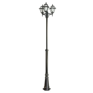 Witraż wys. regulowana 185-285cm. Latarnia ogrodowa potrójna OGMWN 3 N