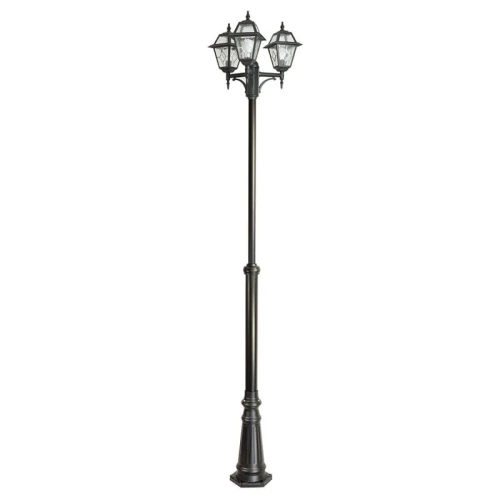 Latarnia ogrodowa potrójna Witraż wys. regulowana 185-285cm. SU-MA OGMWN 3 N  5907632911627 lampynox noxbox www.lampynox.pl 1.jpg