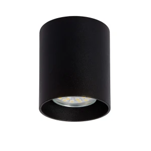 BODI śr. 8cm Czarny GU10 Downlight Lucide