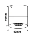 Downlight BODI śr. 8cm Czarny GU10 Lucide 091000130  5411212091536 lampynox noxbox www.lampynox.pl 4.jpg