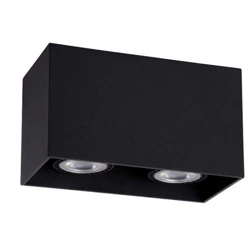 Downlight BODI szer. 16,5cm Czarny 2xGU10 Lucide 091010230  5411212091628 lampynox noxbox www.lampynox.pl 1.jpg