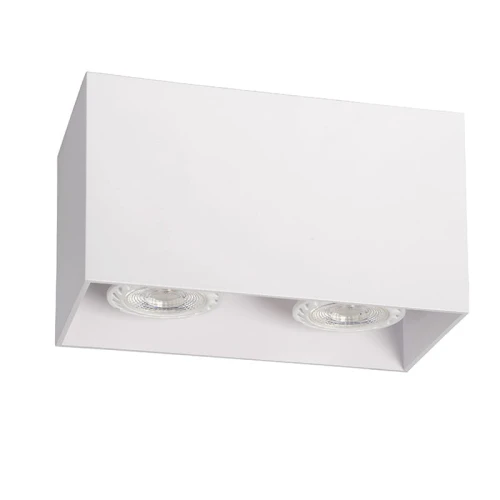 Downlight BODI szer. 16,5cm Biały 2xGU10 Lucide 091010231  5411212091598 lampynox noxbox www.lampynox.pl 1.jpg