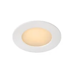 BRICE-LED 8W ściemnialny 3000K IP40 Lampa sufitowa łazienkowa wpuszczana Lucide