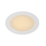 BRICE-LED 11W ściemnialny 3000K IP40 Lampa sufitowa łazienkowa wpuszczana Lucide