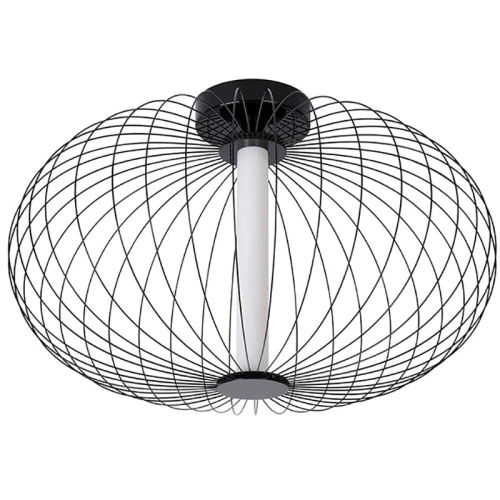 Lampa sufitowa ściemnialna CARBONY Czarna LED 5W 2700K Lucide 201145030  5411212201898 lampynox noxbox www.lampynox.pl 1.jpg