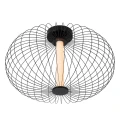 Lampa sufitowa ściemnialna CARBONY Czarna LED 5W 2700K Lucide 201145030  5411212201898 lampynox noxbox www.lampynox.pl 4.jpg