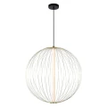 Lampa wisząca ściemnialna CARBONY Brązowa LED 10W 2700K Lucide 204146101  5411212201928 lampynox noxbox www.lampynox.pl 2.jpg