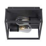 CARLYN Czarna 2xE14 IP54 Lampa sufitowa łazienkowa Lucide ( Od ręki dostępna 1szt. Wysyłka 24h. )