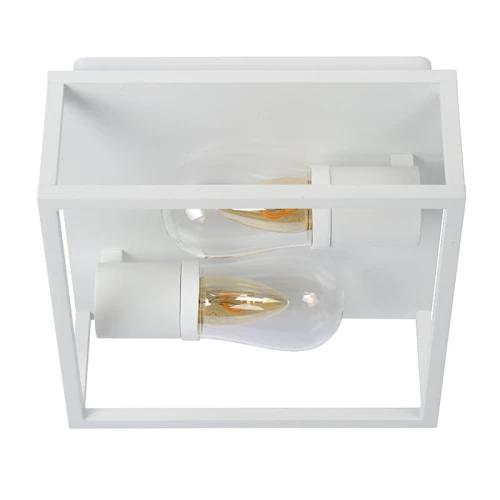 Lampa sufitowa łazienkowa CARLYN Biała 2xE14 IP54 Lucide 271000231  5411212271716 lampynox noxbox www.lampynox.pl 1.jpg