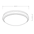 Plafon łazienkowy ściemnialny CASPER I LED 12W 3000K IP44 Lucide 791661312  5411212791597 lampynox noxbox www.lampynox.pl 5.jpg