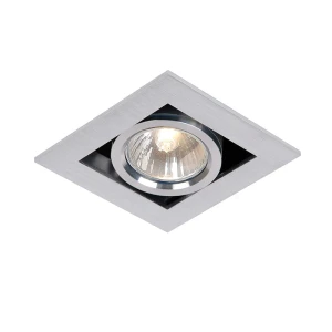 CHIMNEY Satynowy chrom GU10 Oprawa podtynkowa ruchoma Lucide
