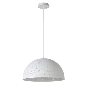 ETERNAL Biała E27 Lampa wisząca Lucide