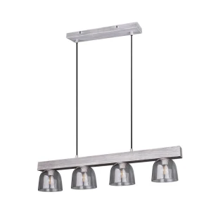 KARINA Przydymiona 4xE14 Lampa wisząca