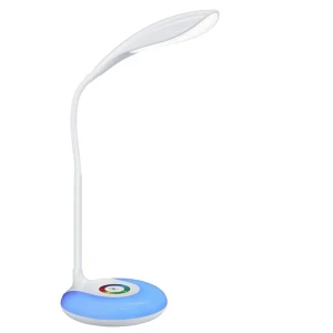 KRAIT Biała LED RGB 3W ściemnialna Lampka stołowa