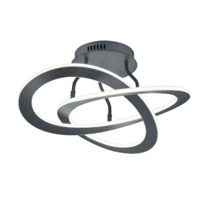 OAKLAND Antracyt LED ściemnialna 40W 3000K Lampa sufitowa