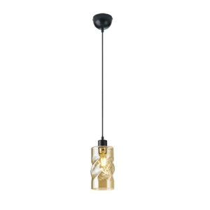 SWIRL Bursztynowa E27 Lampa wisząca