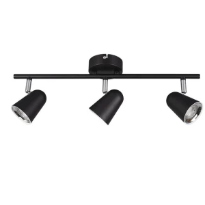 TOULOUSE Czarny mat LED SMD 3x3W 3000K Spot