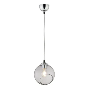 CLOONEY Przydymiona śr. 20cm. E27 Lampa wisząca