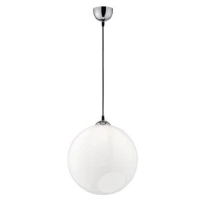 CLOONEY Biała śr. 35cm. E27 Lampa wisząca