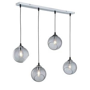 CLOONEY Przydymiona 4xE27 Lampa wisząca