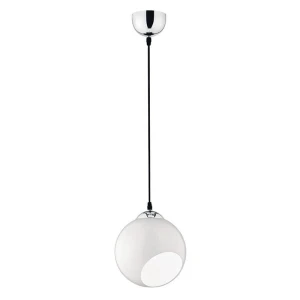 CLOONEY Biała śr. 20cm. E27 Lampa wisząca