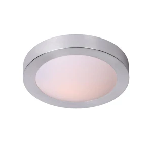 FRESH Satynowy chrom śr. 35cm. E27 IP44 Łazienkowa lampa sufitowa