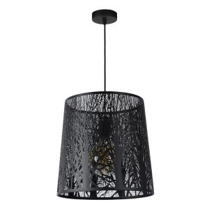 GARELL Czarna E27 Lampa wisząca