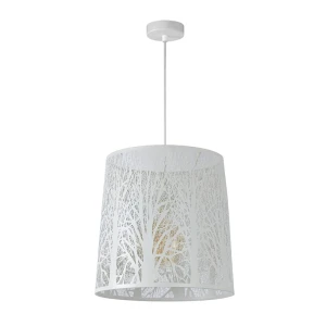 GARELL Biała E27 Lampa wisząca