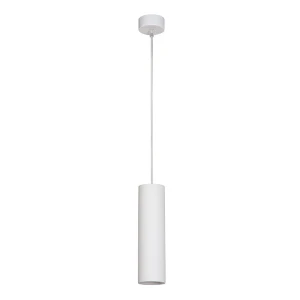 GIPSY Biała GU10 Lampa gipsowa wisząca