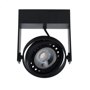 GRIFFON czarny LED ściemnialny CRI-95 12W GU10 Spot