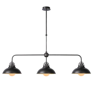HAMOIS Szara 3xE27 Lampa wisząca potrójna