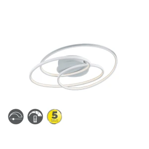 GALE Biały mat LED 38,5W 3000K ściemnialna lampa sufitowa